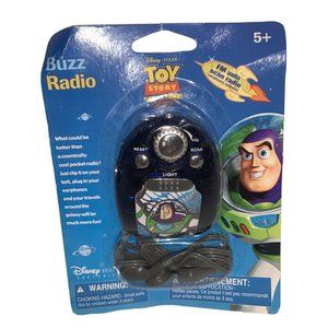 Disney Store Toy Story Buzz Radio  FM Radio